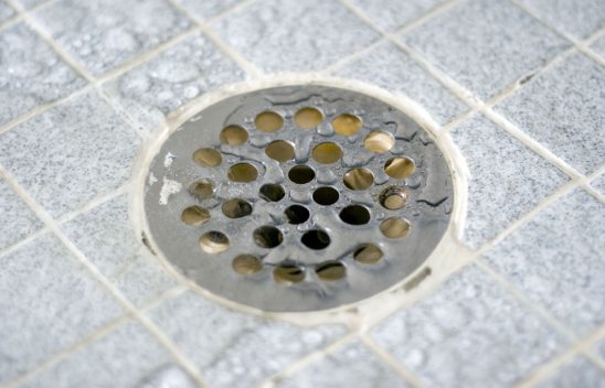 Water-drainage-system-for-shower-room